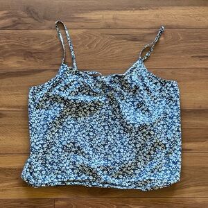 J.Crew Light Floral Tank L